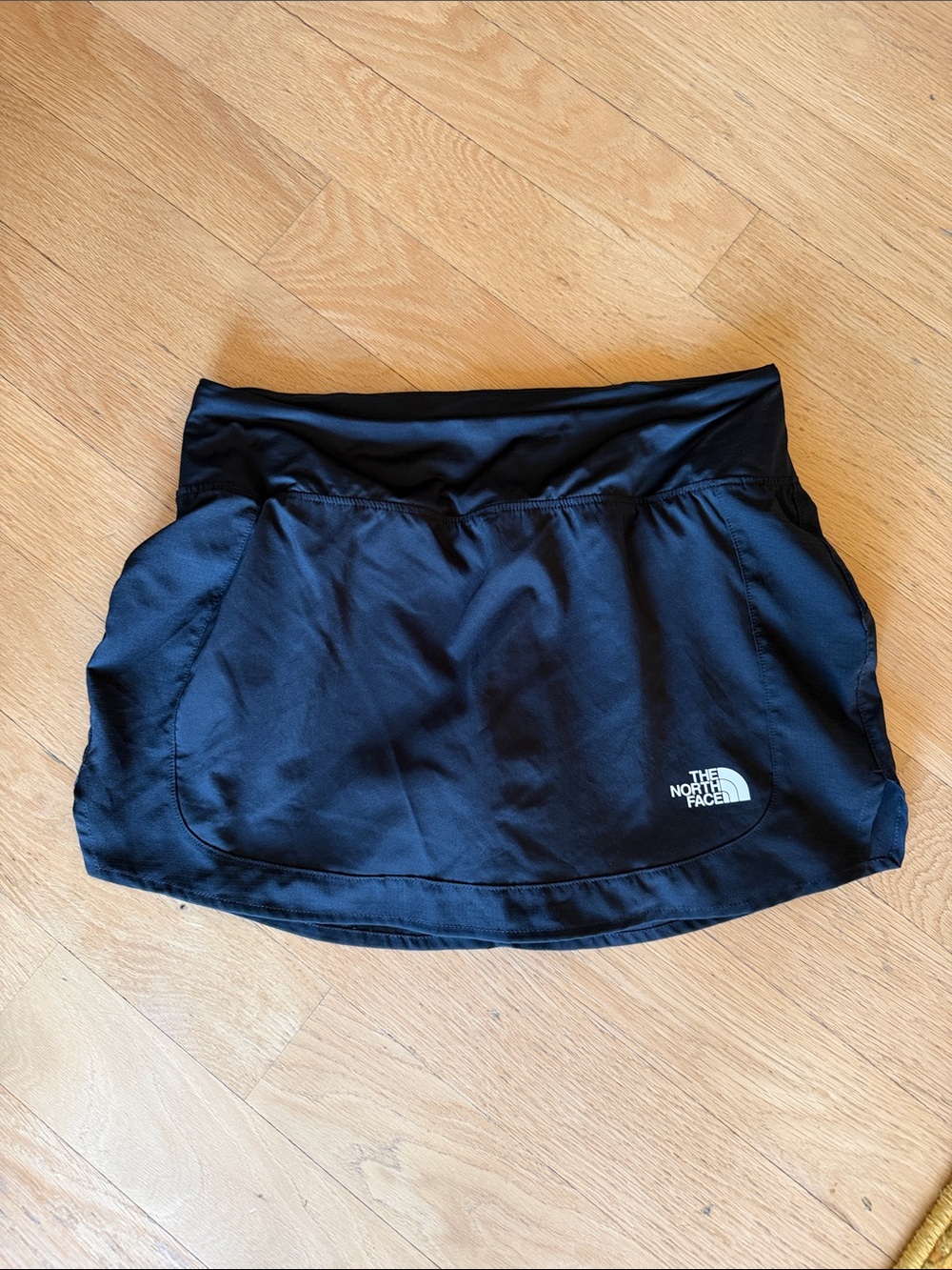 The North Face Black Running Skort with Logo-skort